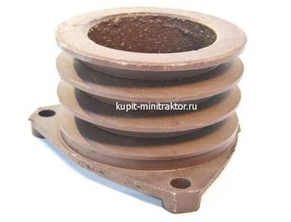 R190-R195 Шкив маховика 3-ручейковый, D=128 мм