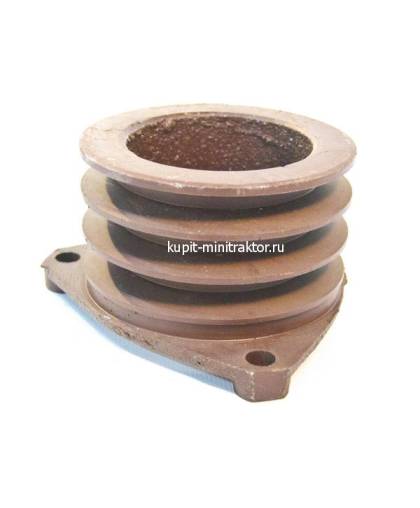 R190-R195 Шкив маховика 3-ручейковый, D=128 мм R190-R195 Шкив маховика 3-ручейковый, D=128 мм